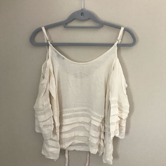 cream american eagle top - Picture 3 of 3